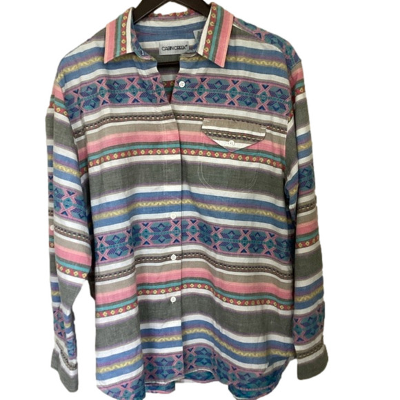 Women’s Vintage Western Cabin Creek Button Down Shirt Size XL - Picture 1 of 7
